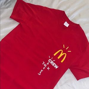 Travis Scott Cactus Jack x McDonalds Shirt